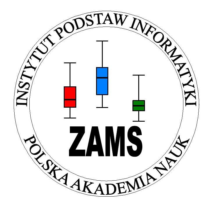 Logotyp Zespołu analizy i modelowania statystycznego IPI PAN
